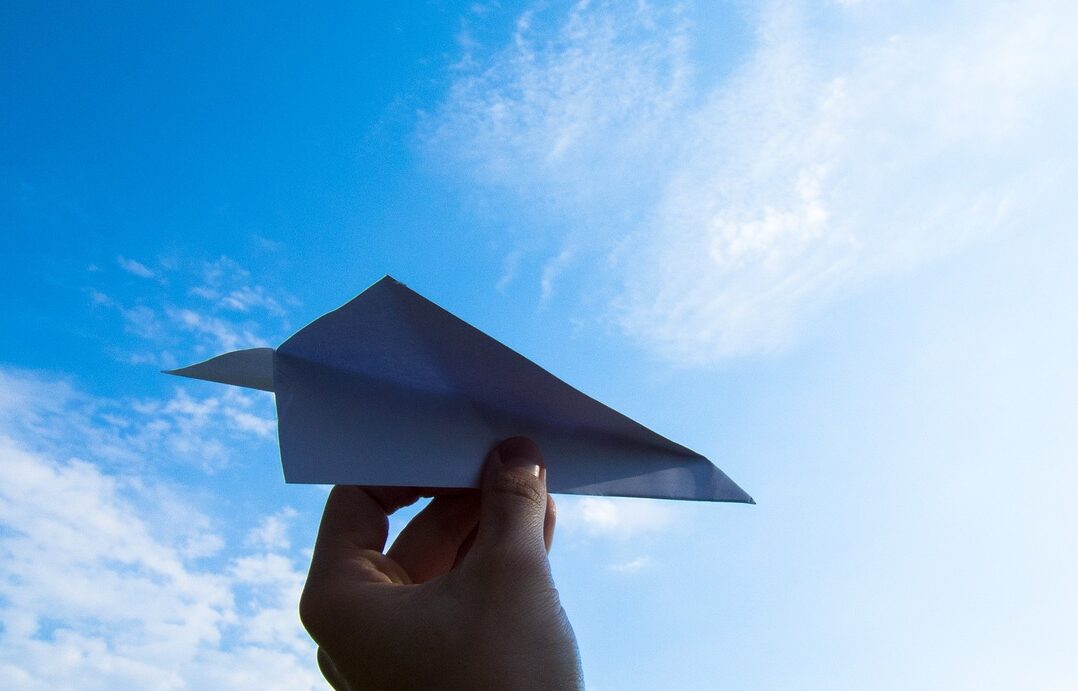 paper plane, hand, sky-1607340.jpg